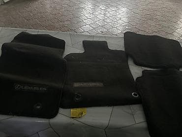 Родные Ворсовые Полики Для салона Lexus, цвет - Черный