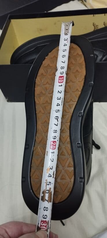 белорусская обувь для проблемных ног бишкек: Мужские ботинки, 41, ALS, Б/у, цвет - Черный, Самовывоз — 7