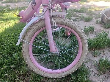 Детский велосипед, 2-колесный, 4 - 6 лет, Для девочки, Б/у