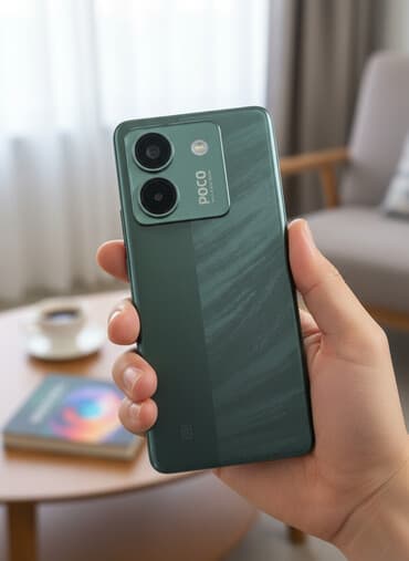 техно пова 5: Poco M7 Pro 5G, 256 ГБ, цвет - Зеленый — 1