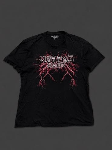 glo gang: Футболка oversize terranova - Цвет: черный - Крой: свободный — 1
