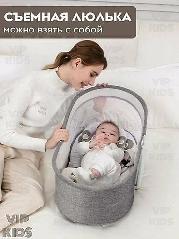 Балдар дүйнөсү: Электронная колыбель VIP KIDS — удобное решение для укачивания и сна — 3