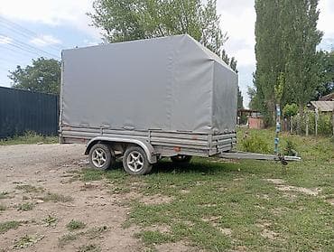 габариты: Тентованный автомобильный прицеп двухосный. - Тип: бортовой прицеп с — 1