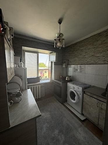 квартира бишкек 2 комнат: 2 комнаты, 41 м², Черёмушки мкр., 103 серия, 4 этаж — 4