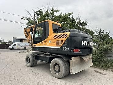 трактор экскаватор: Экскаватор, Hyundai, Колесный — 3