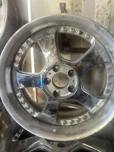спринтер 2скатный: Литые Диски R 18 Work, Комплект, отверстий - 5, Б/у — 3