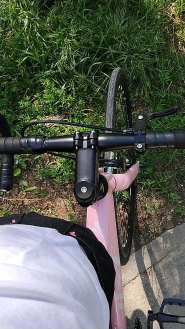 fixed gear: Шоссейный велосипед, Рама M (156 - 178 см), Б/у — 4