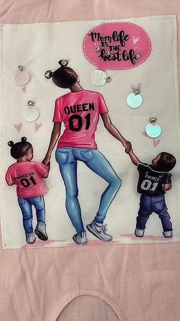 Женская безрукавка/топ с принтом «Mom life is the best life» - — 3