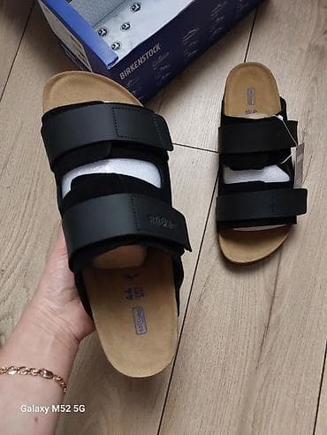 шлеп: Мужские сандалии, 44, Birkenstock, Новый, цвет - Черный, Самовывоз — 3