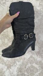 Сапоги женские, покупала в Италии за 8000,размер 37-38, кожа,Деми в