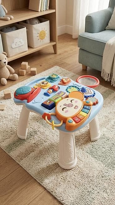 Детские ходунки: Игрушка-ходунок 2‑в‑1 для малышей в хорошем состоянии - Функции — 4