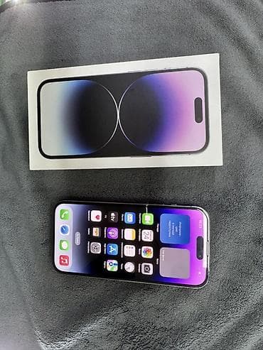 aple iphone 5: IPhone 14 Pro, Deep Purple, Коробка — 2