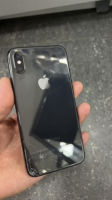 IPhone X, 256 ГБ, Черный, 100 %