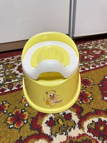 Балдар дүйнөсү: Детский горшок Defa, разборный. - Цвет: жёлтый с белой вставкой и — 1