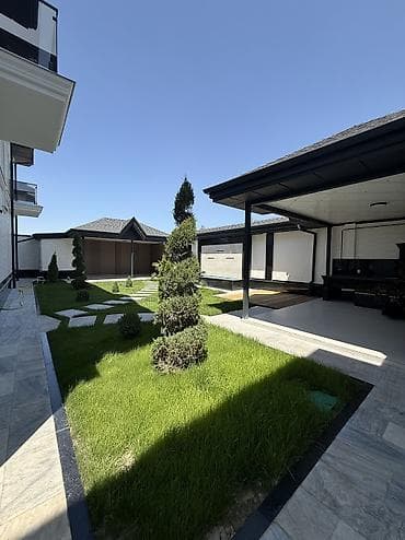 особняк ош: 🏡 Современный трехуровневый особняк премиум-класса в жилмассиве — 6