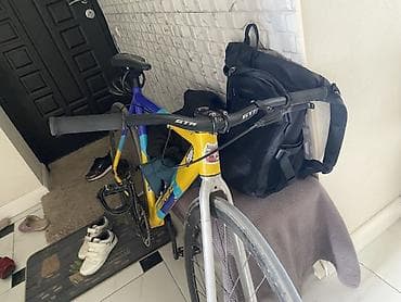 фикс grey: Шоссейный велосипед, Рама M (156 - 178 см), Б/у — 4