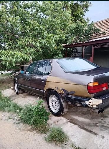 BMW 7 series: 1989 г., 3.5 л, Кол менен иштөөчү, Бензин, Седан — 4