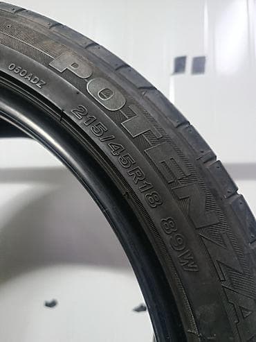 oz future: Шины 215 / 45 / R 18, Лето, Б/у, Комплект, Легковые, Япония, Bridgestone — 3