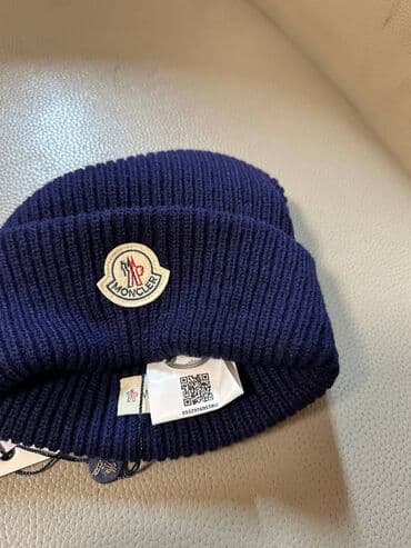 Спецодежда: Мужской головной убор, Moncler, Новый, цвет - Синий, Самовывоз, Платная доставка — 4