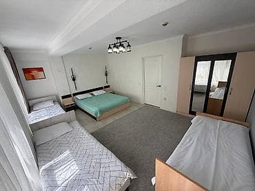 посуточная ош: 2 комнаты, 51 м², Индивидуалка, 2 этаж, Евроремонт — 3