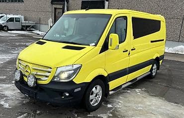 спринтер средний база: Mercedes-Benz Спринтер: 2017 г., 3 л, Автомат, Дизель, Фургон — 3