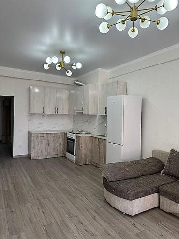 Батирлер: 1 бөлмө, 50 м², Асанбай мкр Элитка, 4 кабат, Евро оңдоо — 7