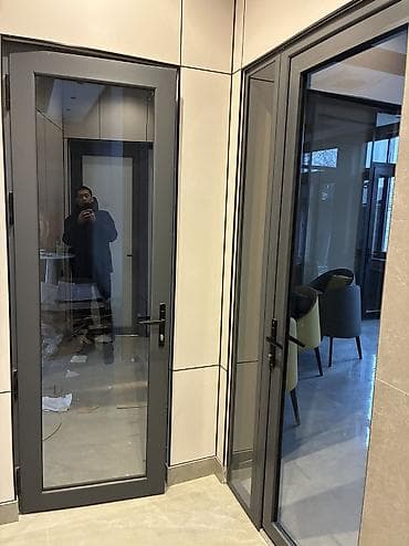 пленка на дверь: Двери алюминиевые на заказ Алюминиевый тамбур. Стеклянный тамбур — 9