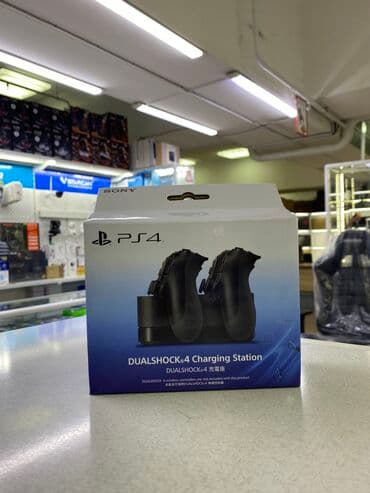 плесось: Оригинальная док станция для PS4
DualShock 4 Charging Station — 1