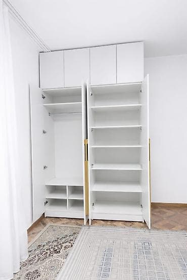 вешалки для белья: Шифоньер, шкаф для одежды, Новый, Прямой, ЛДСП — 2