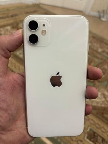 iphone 13 бишкек цена: IPhone 11, Колдонулган, 128 ГБ, Ак, 76 % — 2