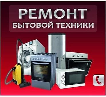 Ремонт бытовой техники Профессиональное обслуживание и ремонт: -