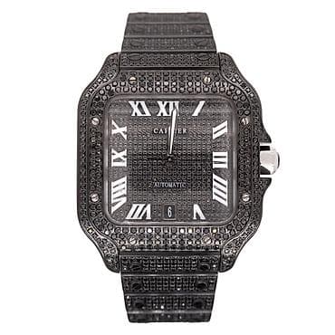 Cartier Santos😻 • Часы 1:1 клон наивысшего качества. • Клон — 1