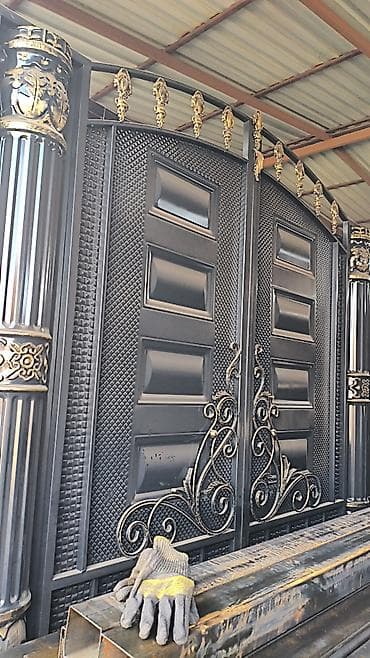 Распашные ворота: Металлические ворота и калитки — изготовление на заказ и в наличии — 8