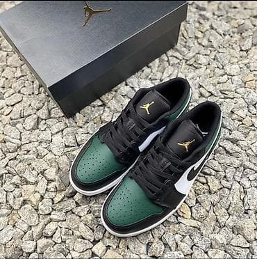 Босоножки, сандалии, шлепанцы: Мужские кроссовки, 40, 41, Air Jordan, Новый, цвет - Зеленый, Бесплатная доставка — 2