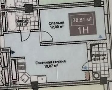 ts group: 2 комнаты, 39 м², Элитка, 3 этаж, Дизайнерский ремонт — 8