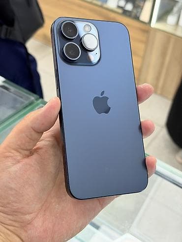 айфон до 15 тысяч: IPhone 15 Pro Max, Б/у, 256 ГБ, Синий, Кабель, 90 % — 2