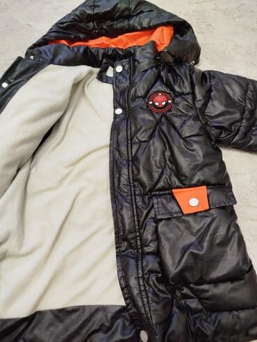 куртка подростковая зимняя: Детская куртка для мальчика. На 8-9годика. В отличном состоянии — 1