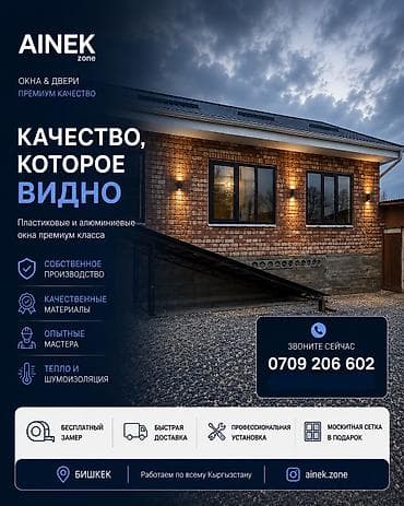 Окна на заказ: Пластиковые и алюминиевые окна и двери премиум‑класса AINEK zone. Что — 1