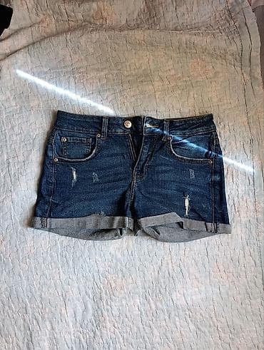 molecule plus: Джинсовые шорты Mango Denim Носили 2 раза - Бренд: Mango (MNG Denim) — 1