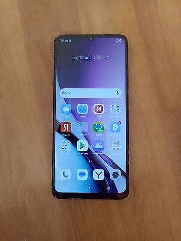 xbox dvr: Realme Note 50, Б/у, 128 ГБ, цвет - Черный, 2 SIM — 3