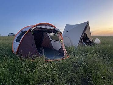 Аренда. Палатка водонепроницаемая и солнцезащитная, собирается