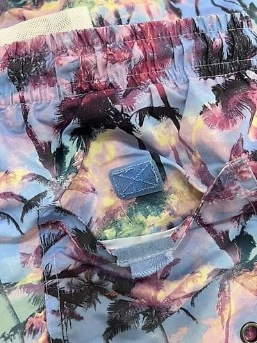 одежда для купания: Мужские пляжные/плавательные шорты Primark “Capes”. - Размер: XS, M — 6