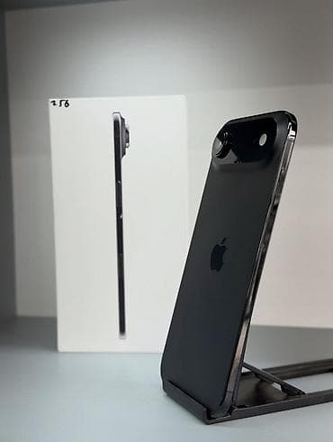 саат айфон: IPhone Air, Б/у, 256 ГБ, Черный, Кабель, Коробка, 96 % — 2