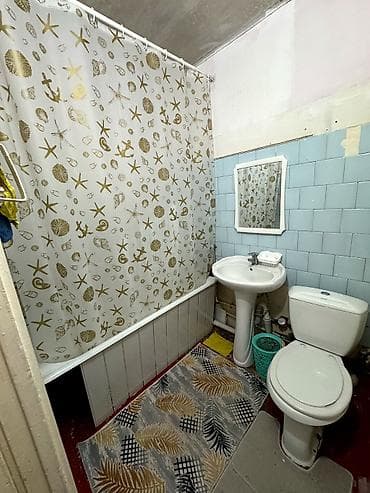 2 комнатная квартира в оше: 2 комнаты, С мебелью полностью — 5