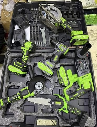 Набор аккумуляторного электроинструмента 21V Li‑ion в кейсе Состав