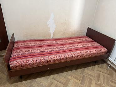 Дом и сад: Односпальная кровать с матрасом — 2