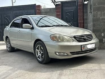 Транспорт: Toyota Corolla: 2002 г., 1.8 л, Автомат, Бензин, Седан — 9