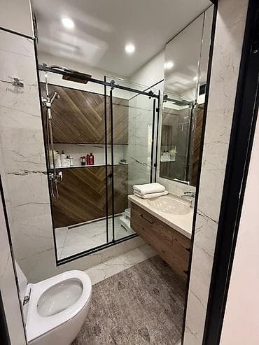 discovery studio: 4 комнаты, 150 м², Асанбай мкр Элитка, 14 этаж, Евроремонт — 8