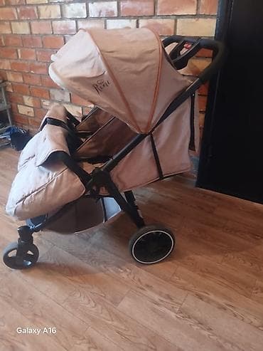 Детская гигиена и уход: Коляска, цвет - Коричневый, Б/у — 3
