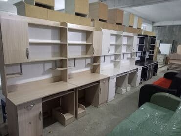 письменные столы цена: Компьютерный стол, Новый, С полками — 2